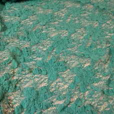 Ткань Гипюр набивной (мятный), 2276